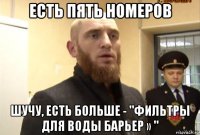 есть пять номеров шучу, есть больше - "фильтры для воды барьер » "