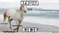 иришка в 18.30