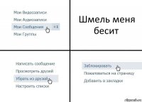 Шмель меня бесит