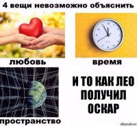 И то как Лео получил оскар