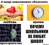 Почему школьники не любят школу