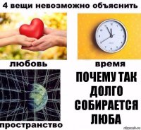 Почему так долго собирается люба