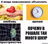 Почему в рошале так много шкур