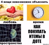 Как покупать итемы в доте