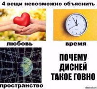 Почему Дисней такое говно