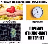 почему отключают интернет