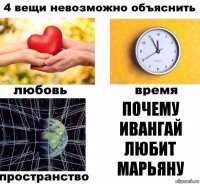 почему Ивангай любит Марьяну