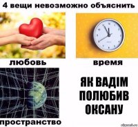 Як Вадiм полюбив Оксану