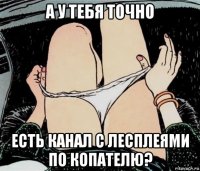 а у тебя точно есть канал с лесплеями по копателю?