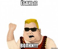 ёбаные волки!!!