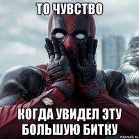 то чувство когда увидел эту большую битку