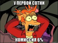 у первой сотни комиссия 6%