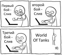 Первый бой - Слив второй бой - Слив Третий бой - Слив World Of Tanks