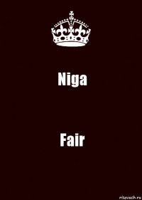 Niga Fair