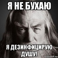 я не бухаю я дезинфицирую душу!