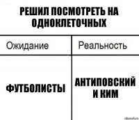 Решил посмотреть на одноклеточных Футболисты Антиповский и Ким