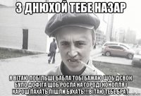 з днюхой тебе назар я вітаю побільше бабла тобі бажаю щоб дєвок було дофіга щоб росла на городі конопля і харош пахать пішли бухать!!!вітаю тебе брат