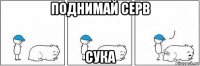 поднимай серв сука