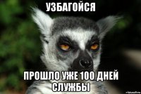 узбагойся прошло уже 100 дней службы