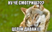 ну чё смотриш??? целуй давай)))