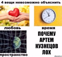 Почему Артем Кузнецов лох