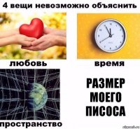 Размер моего писоса