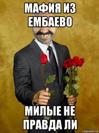 мафия из ембаево милые не правда ли