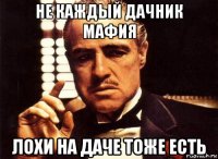 не каждый дачник мафия лохи на даче тоже есть