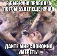 в бме куча правок! а потом будет еще куча!! дайте мне спокойно умереть!