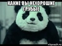 какие вы нехорошие грубые 