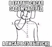 в ералаш сасал задом наперёд а писал в 25 выпуске