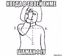 когда в твоей тиме шаман 1 19