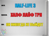 Half-Life 3 халф лайф три он никогда не выйдет