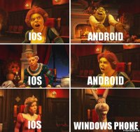 iOS Android iOS Android iOS Windows Phone