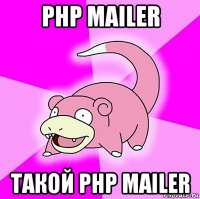 php mailer такой php mailer