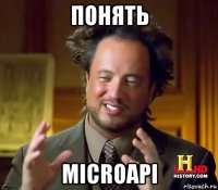 понять microapi