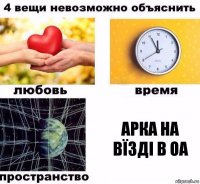 арка на вїзді в ОА