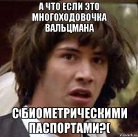 а что если это многоходовочка вальцмана с биометрическими паспортами?(