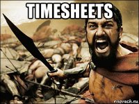 timesheets 