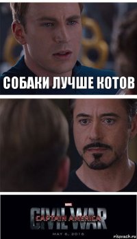 Собаки лучше котов 