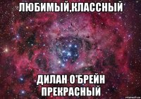 любимый,классный дилан о'брейн прекрасный