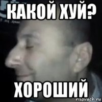 какой хуй? хороший