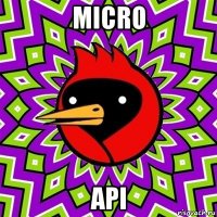 micro api