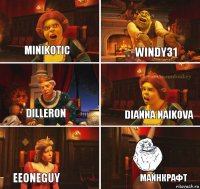 Minikotic Windy31 Dianna Naikova DILLERON Eeoneguy Майнкрафт