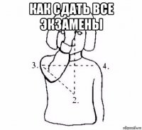 как сдать все экзамены 