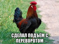  сделал подъём с переворотом