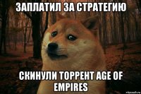 заплатил за стратегию скинули торрент age of empires