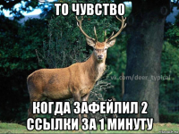 то чувство когда зафейлил 2 ссылки за 1 минуту