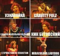 Узнавайка Gravity Folz Сабина маленькая ведьма Кик Бутовский С приветом по планетам Miraculous Ladybug