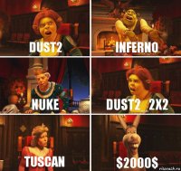 dust2 inferno nuke dust2_2x2 tuscan $2000$